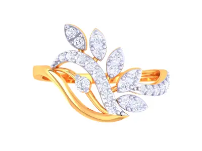 Women Ring MTL 3dm STL OBJ FBX Details 3D print model 28