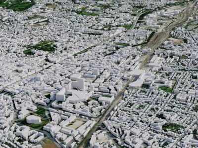 Rennes - France 3D model