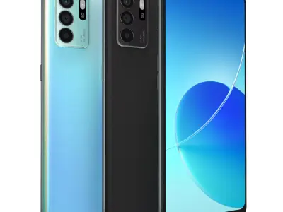 Oppo Reno6 Z Full Color 3D model