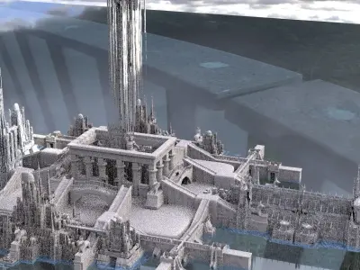 Holy trinity city 1 3D model