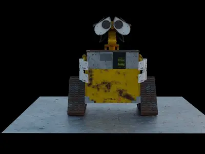 Wall-e wall e robot 3D model