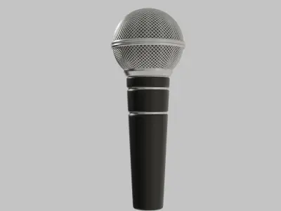 Microphone Free 3D model