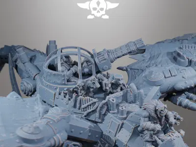 Orkaz Dragon Bomba 3D print model