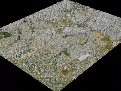 Juba - South Sudan 3D model