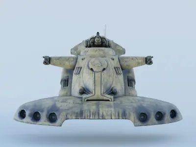 Star Wars AAT Low-poly 3D model