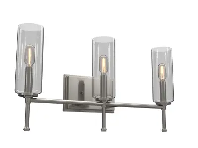 Elara Vanity Light 3-Light 3D model