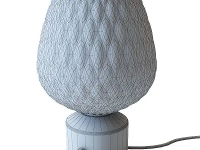Tradition Blown SW6 Table Lamp 3D model
