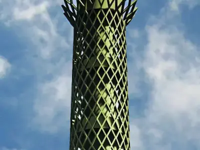 Cairo Tower 3D Model 3D model