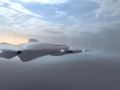 Explorer Spaceship 3D model