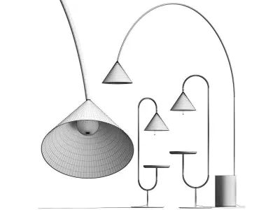 Miniforms Ozz Floor Lamps 3D model