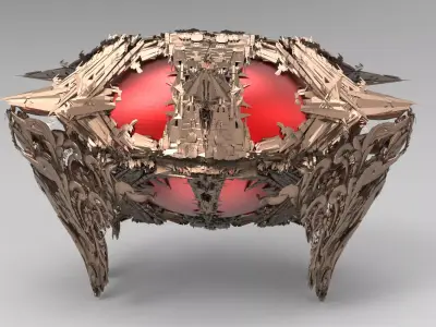 Santa Sea hoard Chest 1 3D model