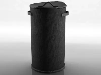 Poubelle bucket 3D model