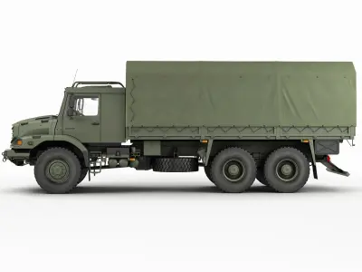  Mercedes Zetros Military 6X6 