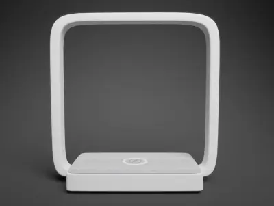 Lamp with charging for phone 3D model