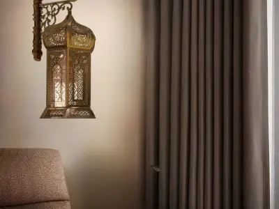 arabic wall Lamp 3D print model