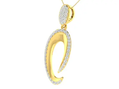 Women Pendants 3dm STL ONJ FBX Render Details 3D print model