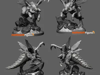 Chibi Zergling - Starcraft 3D print model