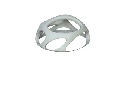 SciFi Cube Object No 57322 Low Poly Shape Low-poly 3D model