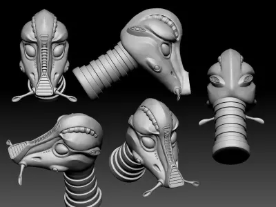 The Fifth Element LIFESIZED MONDOSHAWAN  3D print model