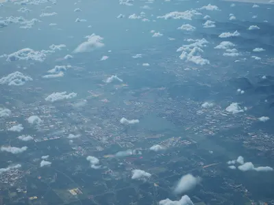 Yicheng China City Landscape 3D Model 3D model