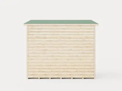 Garden Potting Shed Low-poly 3D model