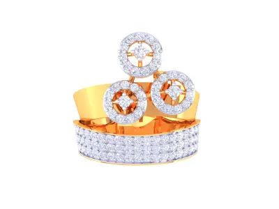  Women Ring MTL 3dm STL OBJ FBX Details 3D print model 67