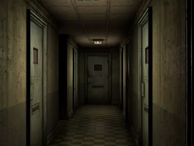 Insane Asylum Corridor 3D model