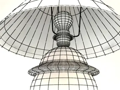 Little Table Lamp 3D model