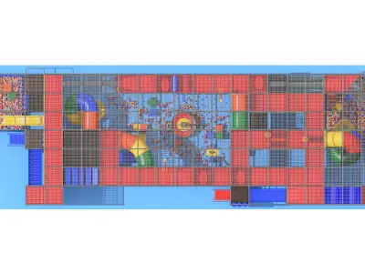 Indoor Playground 3D model