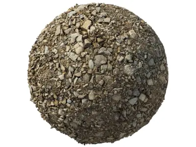 Compacted stone ground Texture