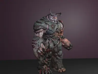 cyber demon 3D model