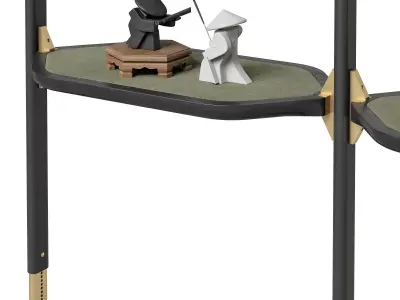 Baxter Libelle Bookcase 3D model