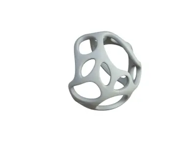 SciFi Cube Object No 21488 Low Poly Shape Texture