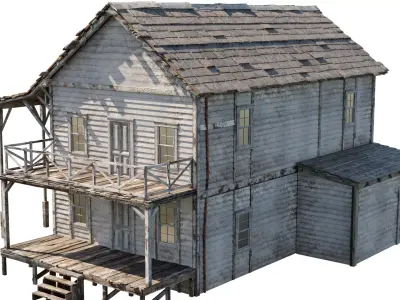 western house 3D model