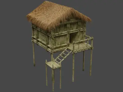 Bamboo Assets 3D Model Pack
