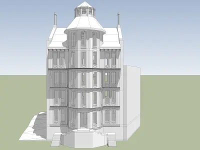 House-9 building 3D model