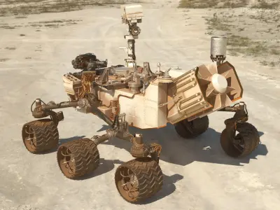  Realistic Mars Exploration Rover Rigged 