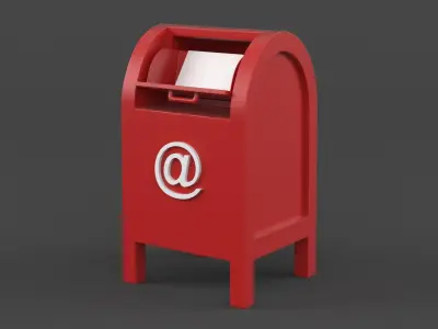 Postbox 3D model