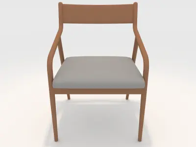 Armchair 6 3D model