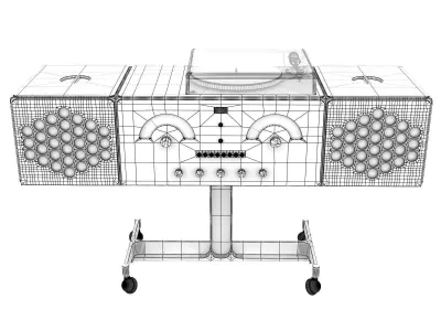 Radiofonografo RR226 3D model