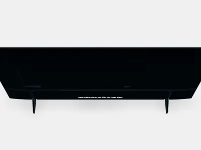 43 QLED 4K Q60D Smart TV 2024 3D model