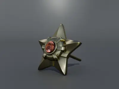 Staryu earrings 3D print model
