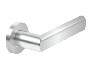 Frelan Satin Stainless Steel Door Handle 3D model