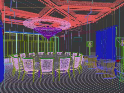 Business - Food Beverage 7-080 3D model