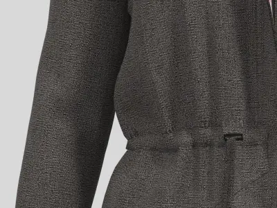 Women spring jacket 3D model