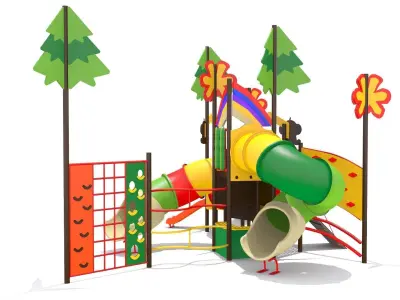 Tree Playground 3D model