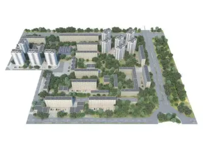 City Landscape 3D model