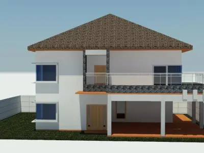 House Exterior Design 3D model buy