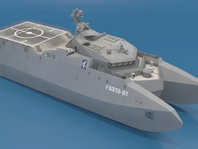  Iranian Corvette Shahid Soleimani 