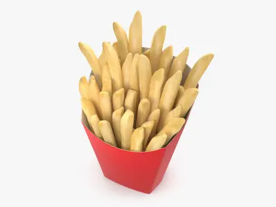 French Fries 3D model